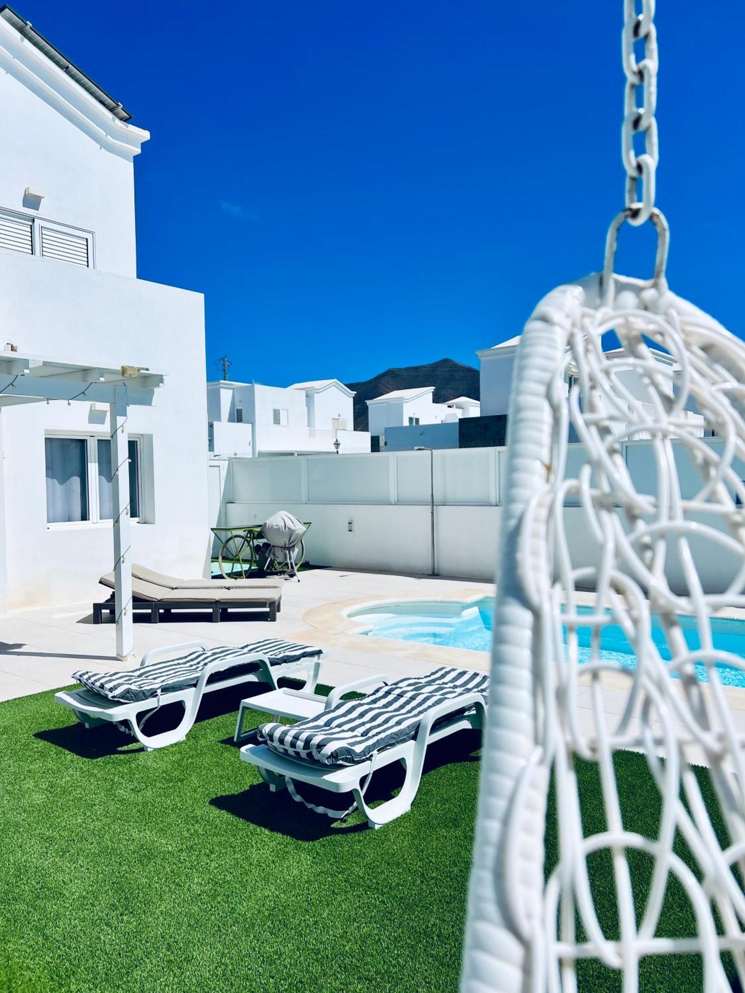 Lovely Villa Sanmar, Heated Pool Playa Blanca  Luaran gambar