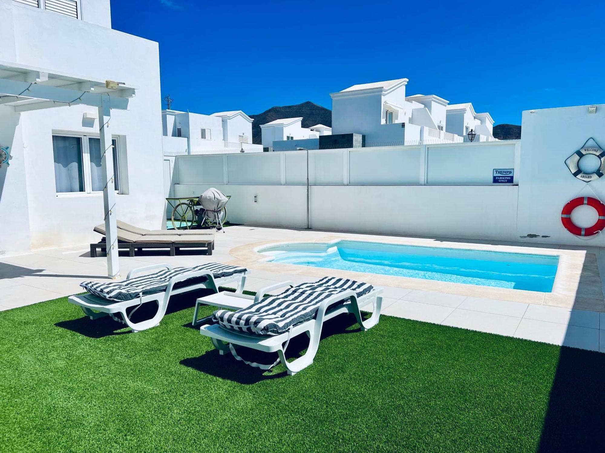 Lovely Villa Sanmar, Heated Pool Playa Blanca  Luaran gambar